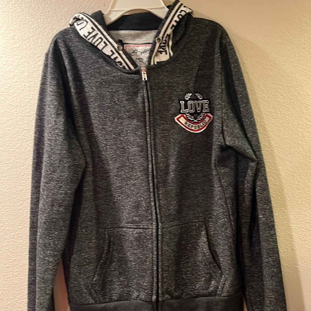 Reflex Love  Republic hoodie size Large unisex